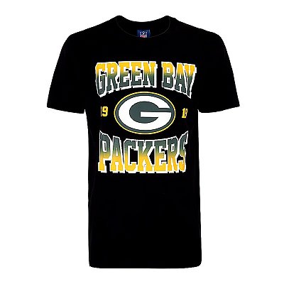 Camiseta NFL Green Bay Packers Jordan Love 10 Masculina Preta NTK Brand