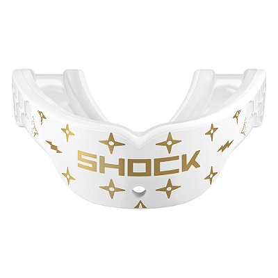 Protetor Bucal Shock Doctor Gel Max Power Edição Especial Lux Branco