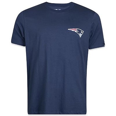 Camiseta New England Patriots Masculina Azul NFL New Era Brand