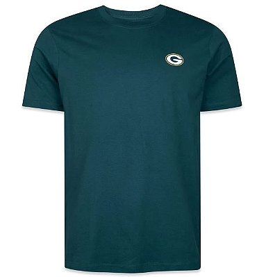 Camiseta Green Bay Packers Masculina Verde NFL New Era Brand