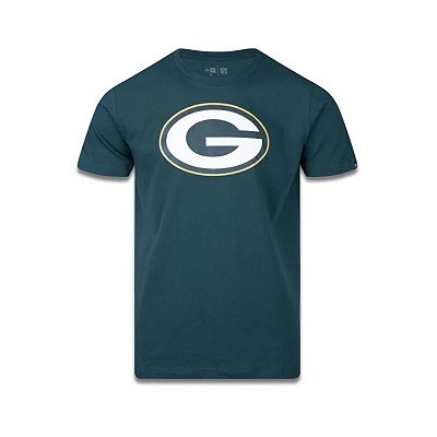 Camiseta NFL Green Bay Packers Masculina Verde New Era Big Logo