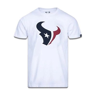 Camiseta NFL Houston Texans Masculina Branca New Era Big Logo