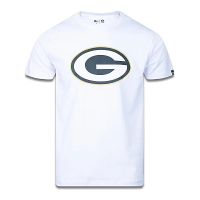 Camiseta NFL Green Bay Packers Masculina Branca New Era Big Logo