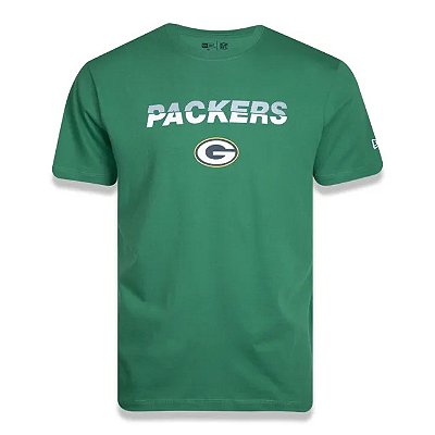 Camiseta NFL Green Bay Packers Masculina Verde New Era Brand