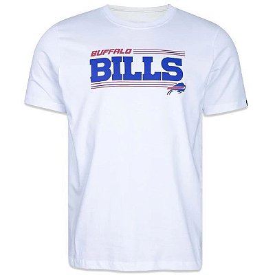 Camiseta NFL Buffalo Bills Masculina Branca New Era Brand