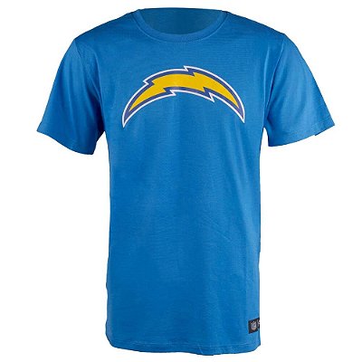 Camiseta NFL Los Angeles Chargers Masculina Azul NTK Big Logo