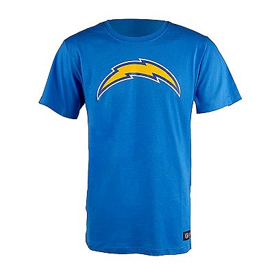 Camiseta NFL Los Angeles Chargers Masculina Azul NTK Big Logo