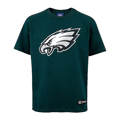 Camiseta NFL Philadelphia Eagles Masculina Verde NTK Big Logo