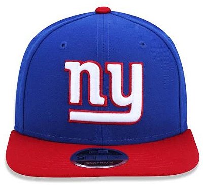 Boné New Era NFL New York Giants Azul e Vermelho 9FIFTY Snapback