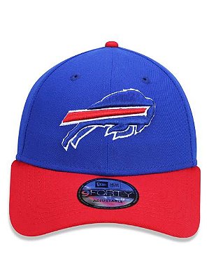 Boné New Era NFL Buffalo Bills Azul e Vermelho 9FORTY Snapback