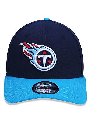 Boné New Era NFL Tennessee Titans Azul 9FORTY Snapback