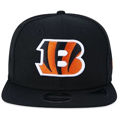 Boné New Era NFL Cincinnati Bengals Preto 9FIFTY Snapback