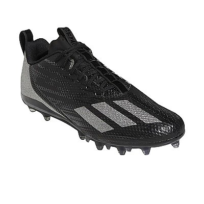 Chuteira De Futebol Americano Adidas Adizero Spark Preta e Cinza