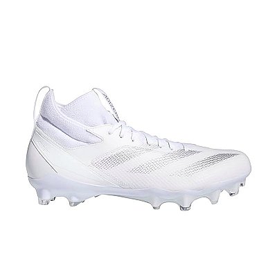 Chuteira De Futebol Americano Adidas Adizero Impact Branca e Cinza