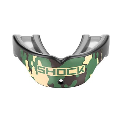 Protetor Bucal Shock Doctor Gel Max Power Camu Exército