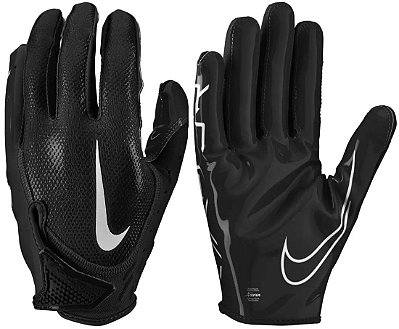 Luva de Futebol Americano para Recebedores Nike Vapor Jet 7.0 Preta e Branca