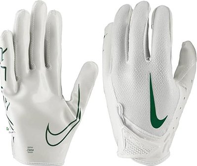 Luva de Futebol Americano para Recebedores Nike Vapor Jet 7.0 Branca e Verde