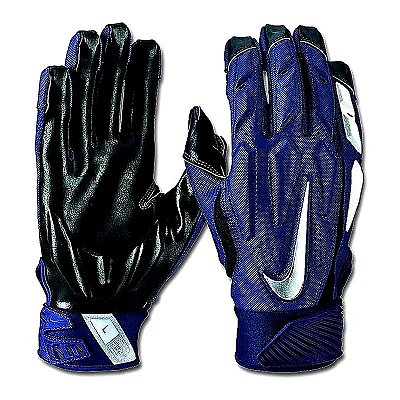 Luva de futebol americano para OL/DL Nike D-Tack 6.0 Azul