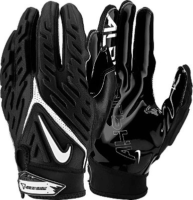 Luva de Futebol Americano Para Recebedores, TE, OL/DL Nike Superbad 6.0 Azul