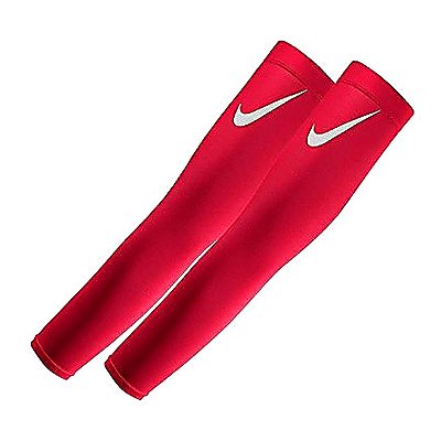 Manguito Nike Pro Para Basquete e Futebol Americano Vermelho - Por unidade