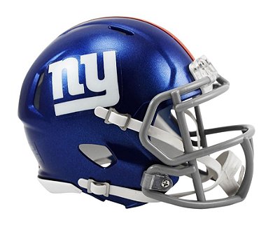 Capacete NFL New York Giants Decorativo