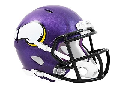 Capacete NFL Minnesota Vikings Decorativo
