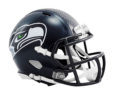 Capacete NFL Seattle Seahawks Decorativo