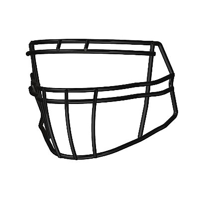 Facemask Para Capacetes Riddell Para RBs e DBs Preta S2BD-HS4
