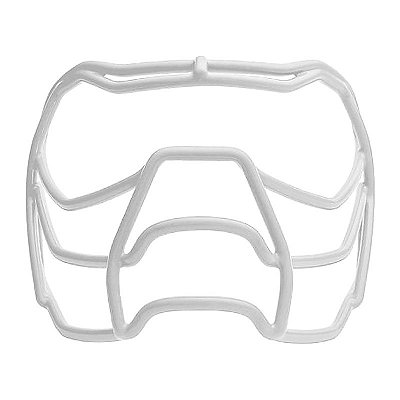 Facemask Xenith para QB, RB, WR, TE, OL/DL, LB, FB. Branca Prowl