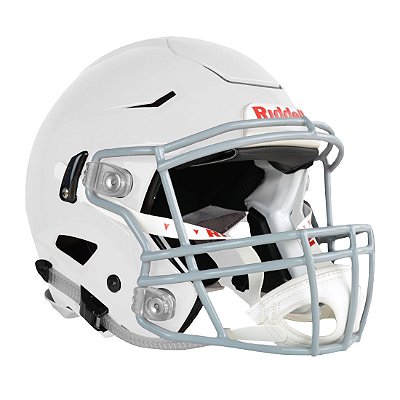 Capacete De Futebol Americano Riddell Speedflex Branco - Completo