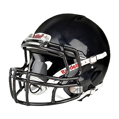 Capacete De Futebol Americano Riddell Speed Classic Icon Preto - Completo