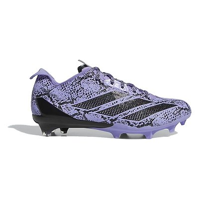 Chuteira de Futebol Americano Adidas Adizero Electric 2 Roxa Camuflada