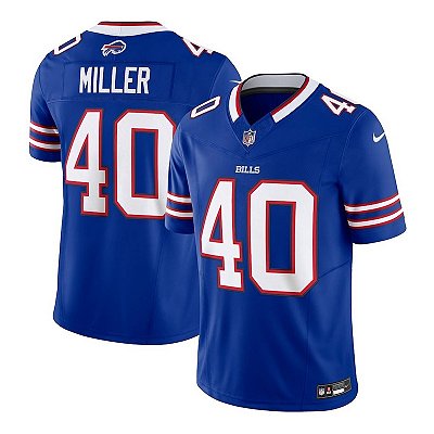 Jersey NFL Buffalo Bills Von Miller 40 Nike Masculina Azul Adulto e Infantil Fuse