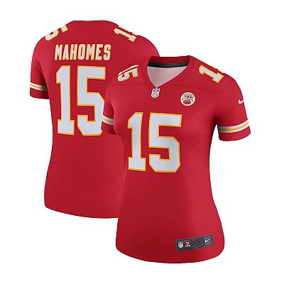 Jersey NFL Kansas City Chiefs Patrick Mahomes 15 Nike Feminina Vermelha Fuse