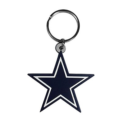 Chaveiro de Borracha NFL Dallas Cowboys