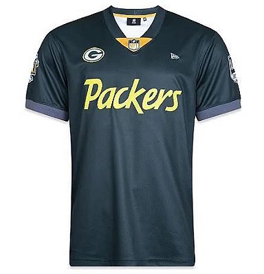 Camisa NFL Green Bay Packers New Era Brand Masculina Verde