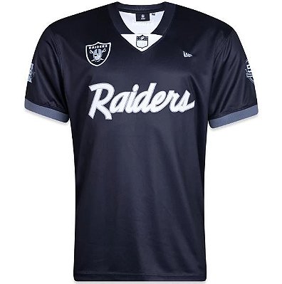 Camisa NFL Las Vegas Raiders New Era Brand Masculina Preta