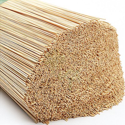 Varetas De Bambu para Produção De Incensos 20cm X 1,8mm - 1kg