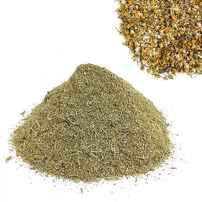 Camomila Egípcia - Flores em Pó Grosso - 1kg