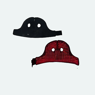 Terapia de luz vermelha para cabeça de cavalo