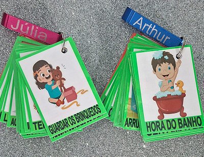 Jogo Educativo Disciplina e Comunicação 32 Plaquinhas