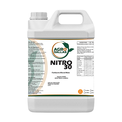 NITRO 30 - Nitrogênio de Alta Performance para Máximo Vigor Vegetativo