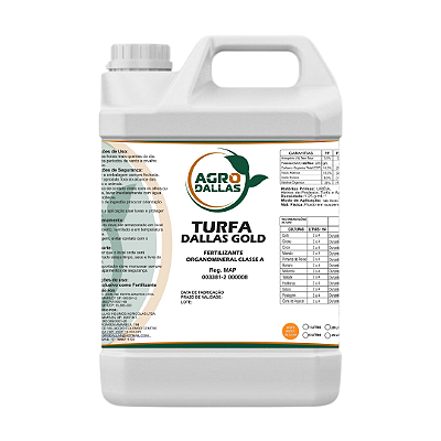 TURFA Dallas Gold - O Poder da Matéria Orgânica e Nutrição Mineral