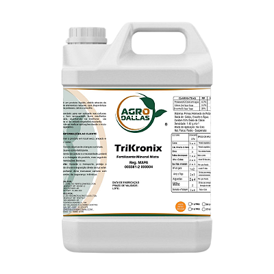 TriKronix - Defensivo com Calda Sulfocálcica para Máxima Sanidade e Nutrição