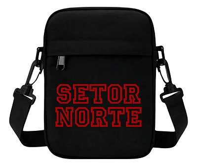 SHOULDER BAG SETOR NORTE - PRETO