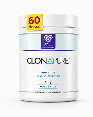 CREATINA CLONAPURE 1,8g por Dose - em Pó - 108g - 60 Doses