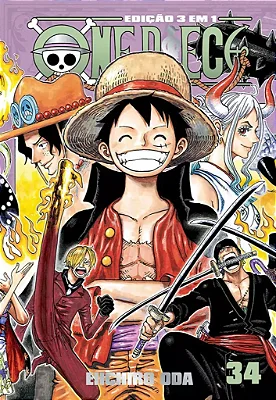 MANGÁ - ONE PIECE 3 EM 1 - VOL.: 34