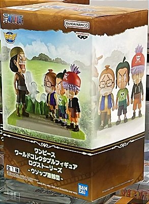 FIGURE - ONE PIECE - LOG USOPP - WORLD COLLECTABLE FIGURE