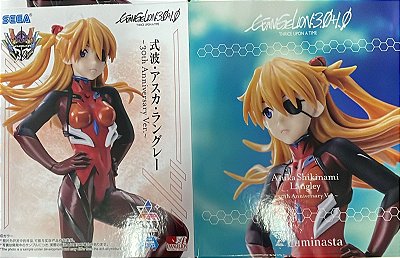 FIGURE - EVANGELION: 3.0 - ASUKA SHIKINAMI LANGLEY - 30TH ANNIVERSARY VERSION - LUMINASTA