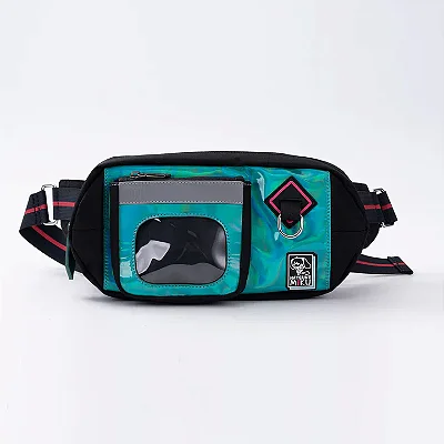 MOEYU - BOLSA DE PEITO MOEYU HATSUNE MIKU — SÉRIE “CORRA MIKU!”, COMPACTA E ERGONÔMICA